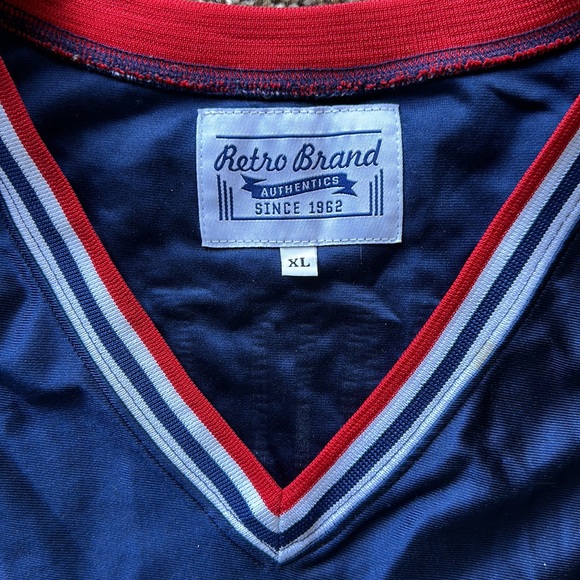 Richard Rip Hamilton UConn Huskies #32 Away Navy Jersey Connecticut Retro XL - Picture 2 of 8